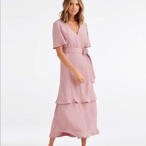 Vetta Capsule Tiered Wrap Dress